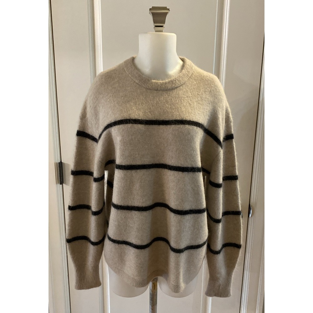 Stockholm Atelier & Other Stories Women's S Wool/ Yak Blend Striped Sweater‎